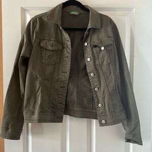United Colors of Benetton jean jacket, size M